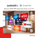 Smart TV AIWA 32” Android HD Borda Ultrafina HDR10 Dolby Áudio AWS-TV-32-BL-02-A