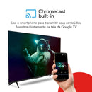 Smart TV AIWA 75” GOOGLE TV 4K Comando de voz Dolby Vision&Atmos AWS-TV-75-BL-01-G