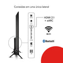 Smart TV AIWA 75” GOOGLE TV 4K Comando de voz Dolby Vision&Atmos AWS-TV-75-BL-01-G
