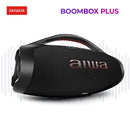 Caixa de Som Boombox Plus AIWA BBS-01-B 200W BT 30H IP66 USB Preto
