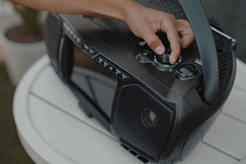 Portable Media Boombox