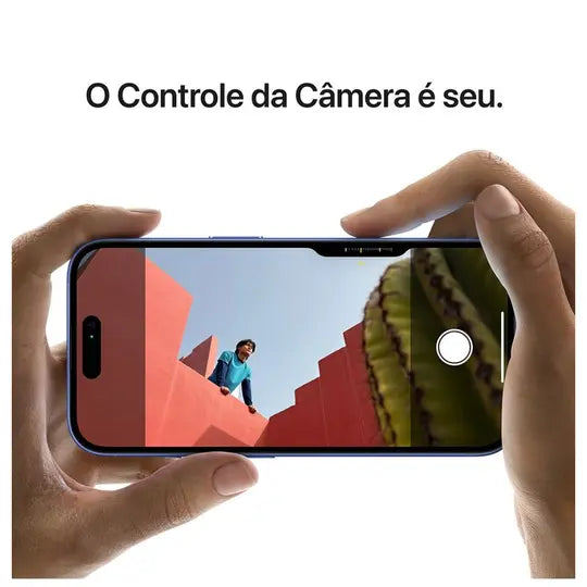 iPhone 16 Apple (128GB) Ultramarino, Tela de 6,1", 5G e Câmera de 48MP