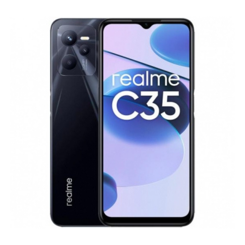 CEL REALME C35 RMX3511 DS/4RAM/128GB 6.6" BLACK *ANATEL*
