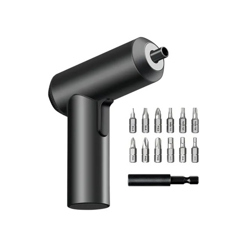 Parafusadeira Elétrica Xiaomi Mi Cordless Screwdriver 12 em 1 - Preto