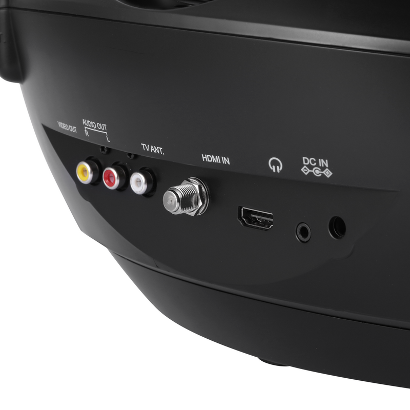 Portable Media Boombox with TV Tuner