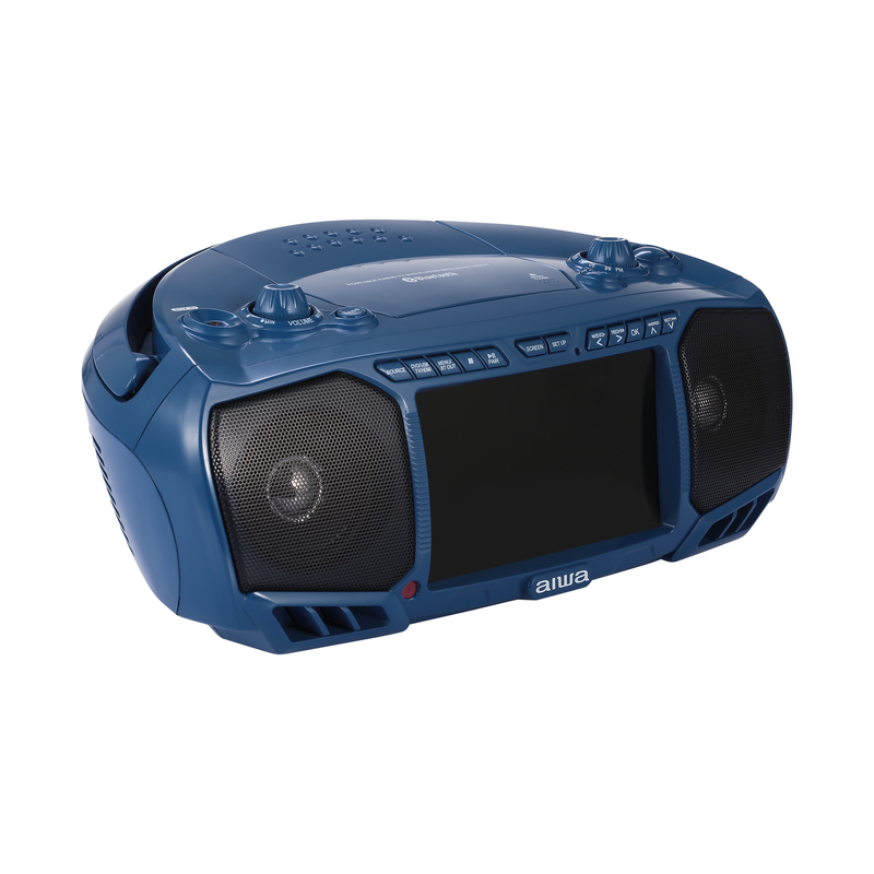 Portable Media Boombox with TV Tuner