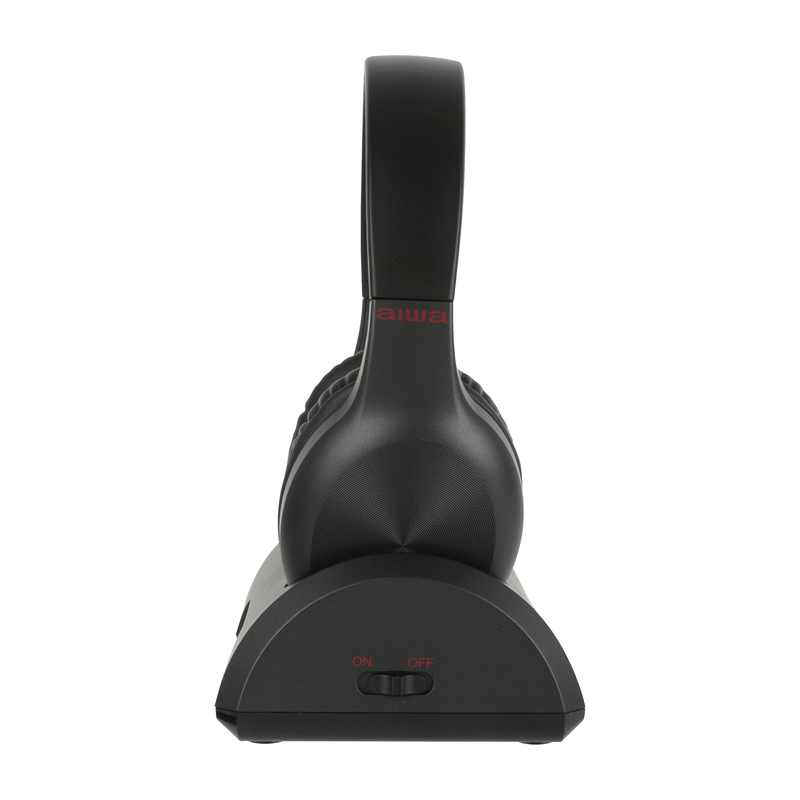 TV Headphone with Transmitter Base