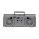 Retro Boombox with Cassette Player