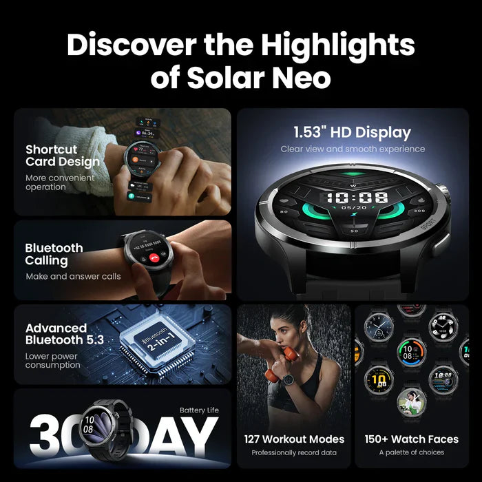 Smart Watch HAYLOU Solar Neo