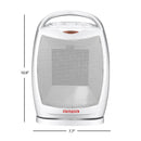 Oscillating Portable Room Heater with Fan Mode